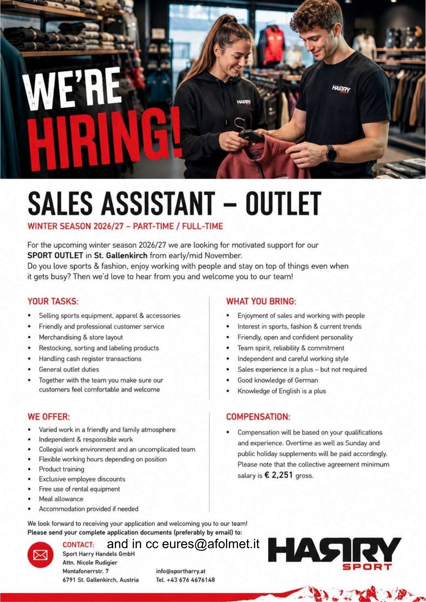 Sales Assistant 